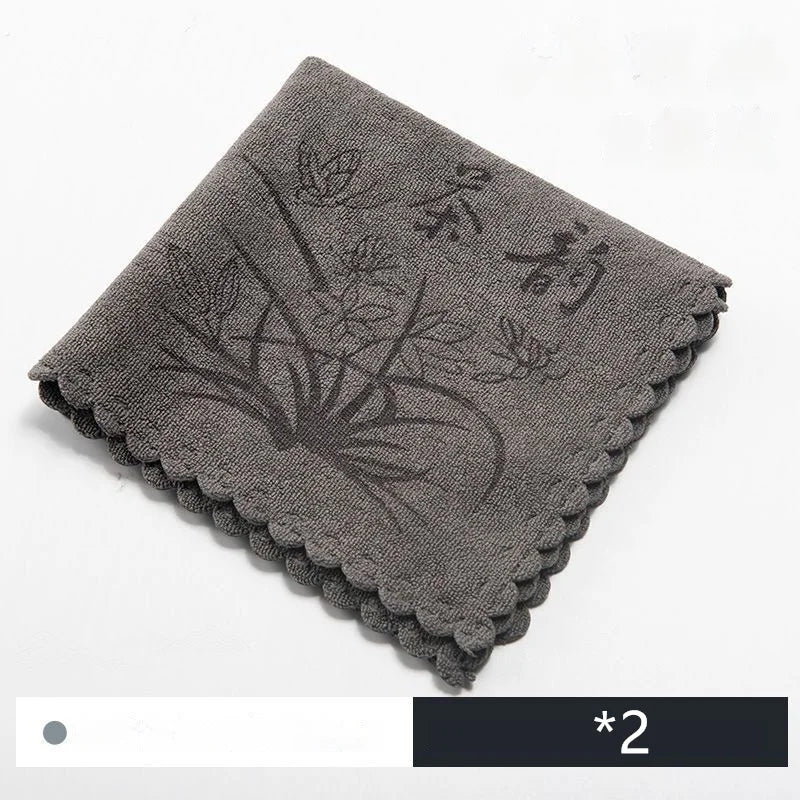 🧼 Torchon Épais Ultra-Absorbant en Coton – Spécial Théière & Nettoyage | Tissu Doux & Sans Coutures