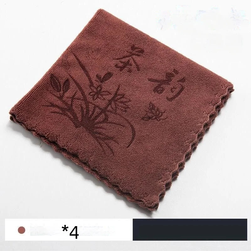 🧼 Torchon Épais Ultra-Absorbant en Coton – Spécial Théière & Nettoyage | Tissu Doux & Sans Coutures